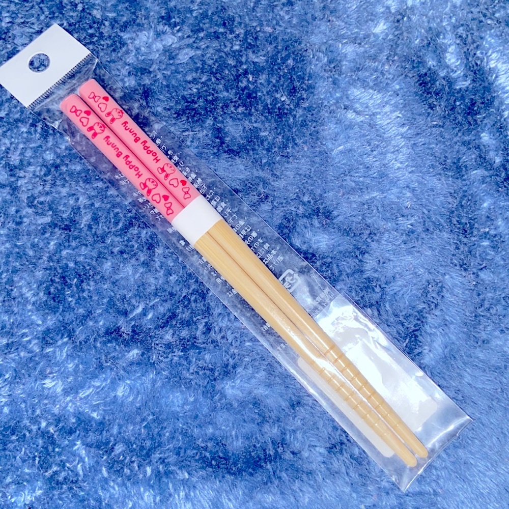 HAPPY BUNNY chopsticks NWT